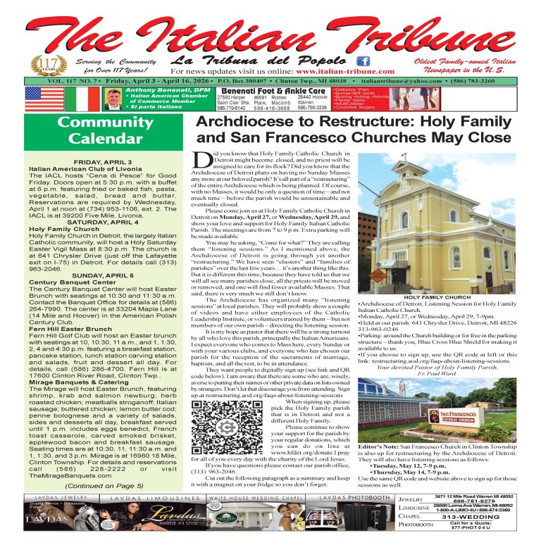 This Weeks Front Page