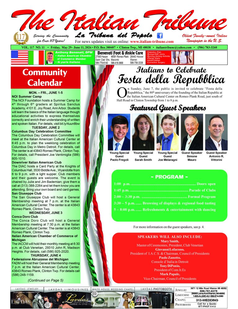May 29, 2026 Festa Della Repubblica